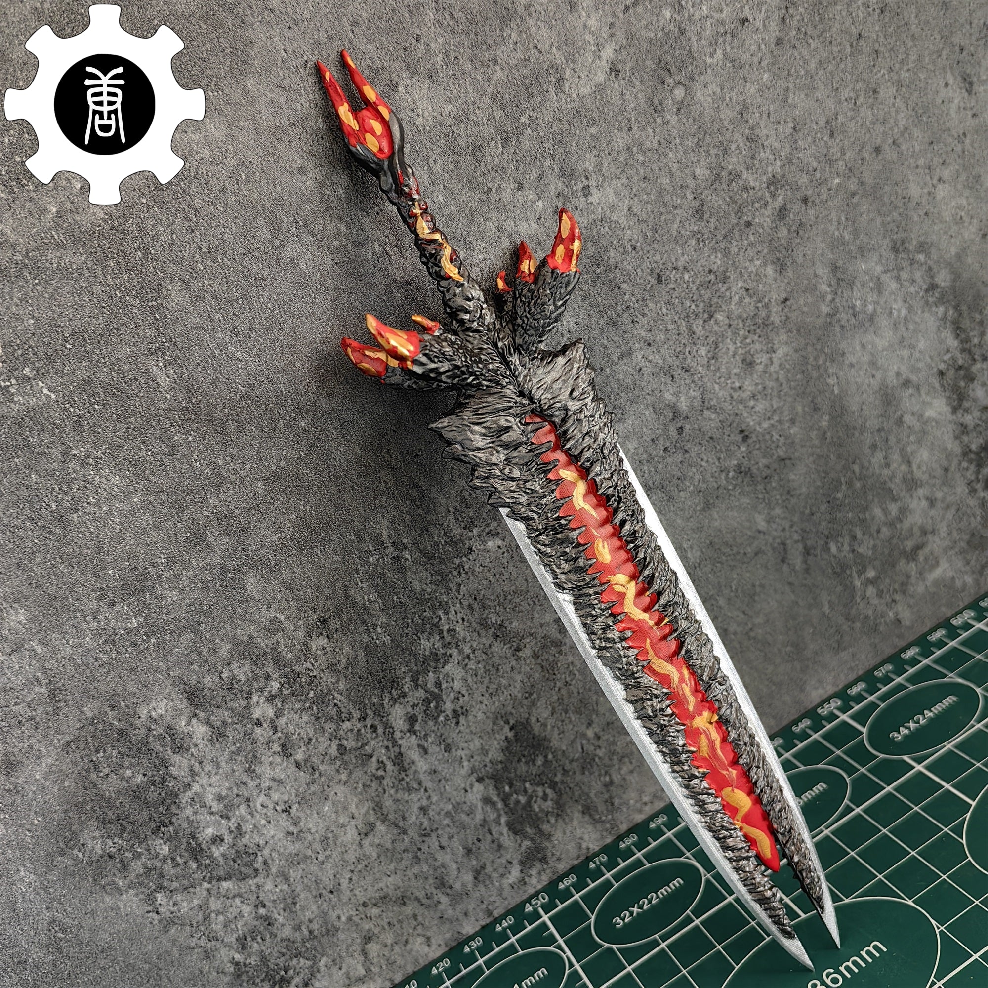 3D Printed 1: 6 Scale Devil Sword Dante - Tophatter Daily Deals