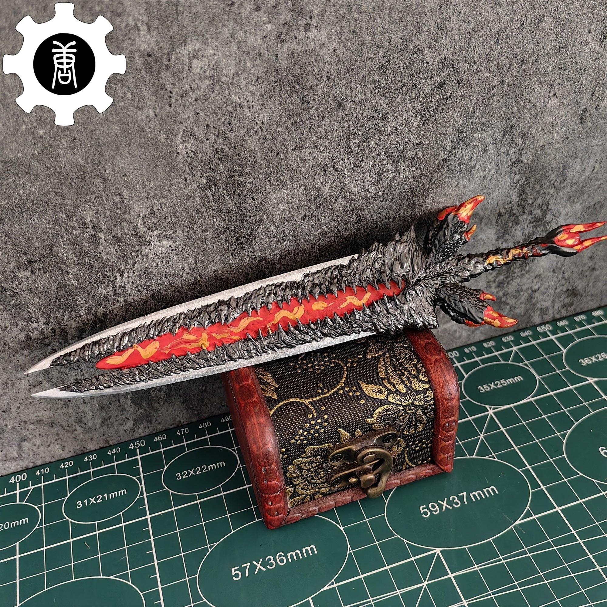 3D Printed 1: 6 Scale Devil Sword Dante - Tophatter Daily Deals