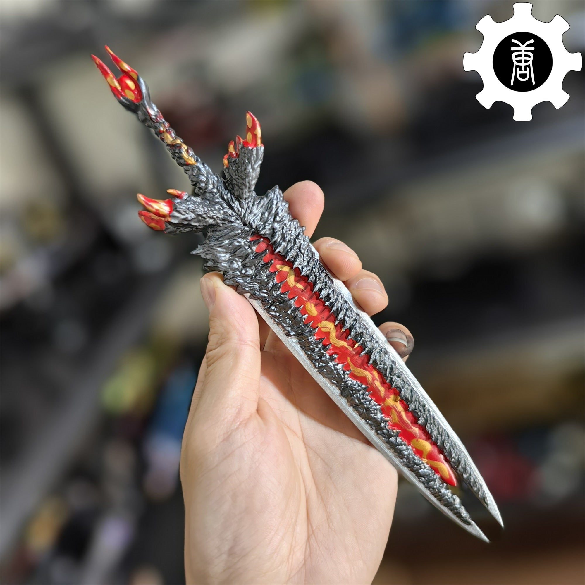 3D Printed 1: 6 Scale Devil Sword Dante - Tophatter Daily Deals