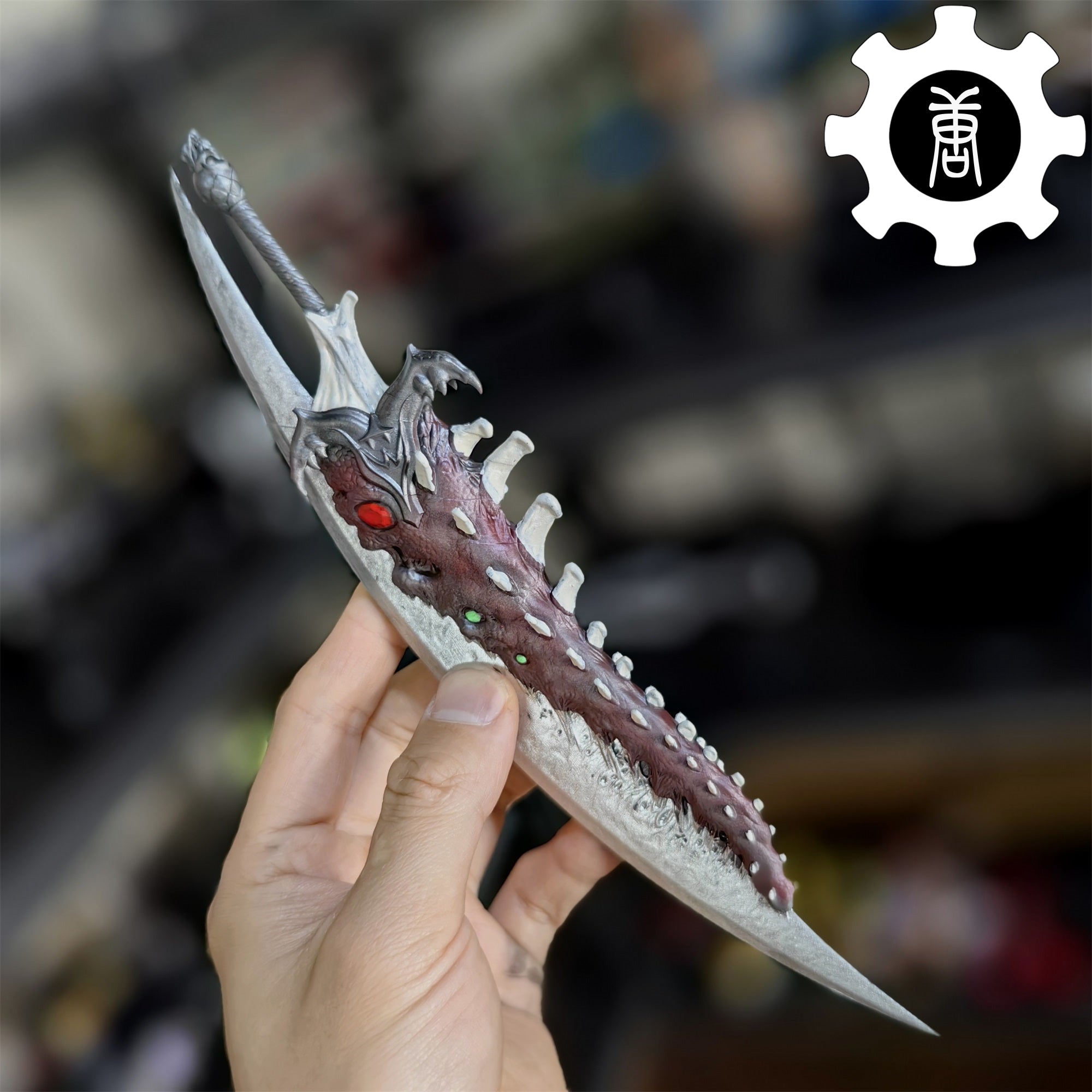 3D Printed 1: 6 Scale Sparda Devil Sword - Tophatter Daily Deals