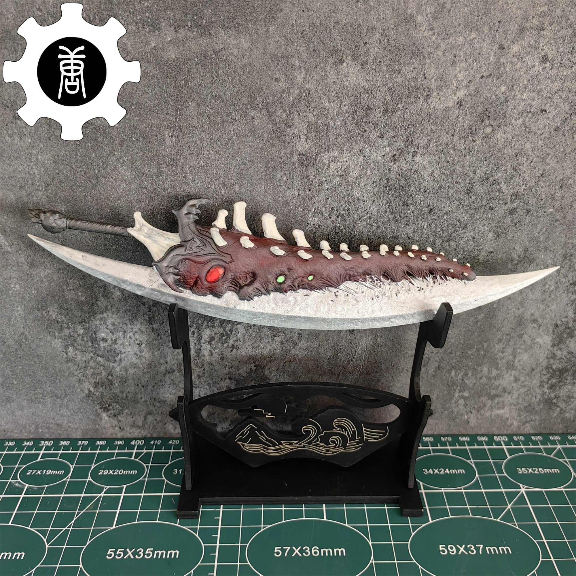 3D Printed 1: 6 Scale Sparda Devil Sword - Tophatter Daily Deals