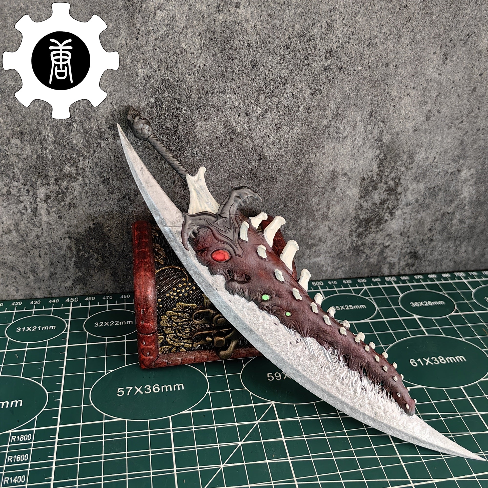 3D Printed 1: 6 Scale Sparda Devil Sword - Tophatter Daily Deals