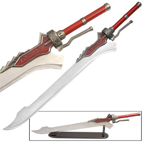 Devil May Cry Red Queen Sword of Nero - Tophatter's Guns'N'Weapons Store - FREE SHIPPING Collectible Weapons - Tophatter Daily Deals