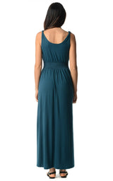Women's Smocked Wrap Maxi Dress Dresses / Maxi - Tophatter Daily Deals