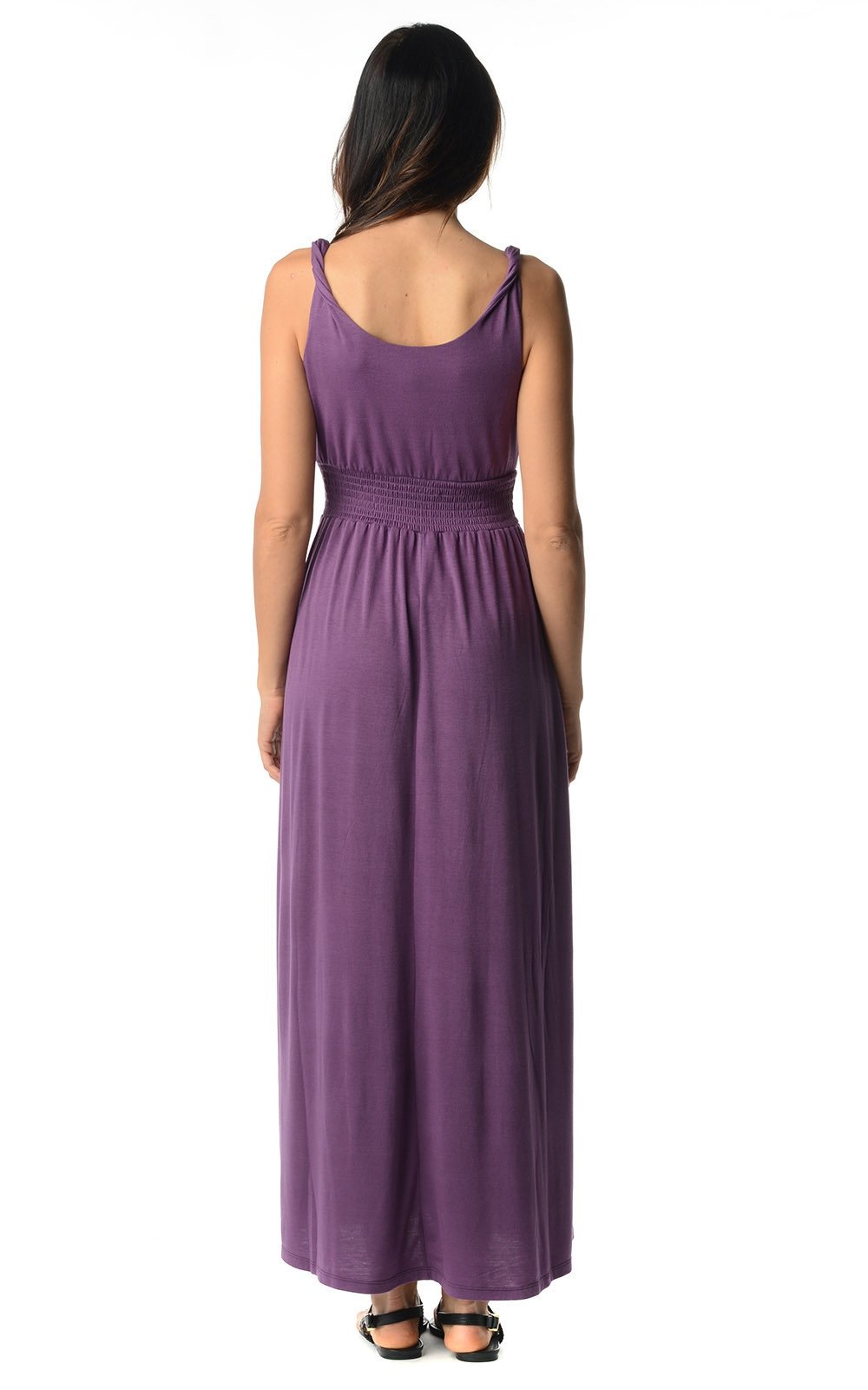 Women's Smocked Wrap Maxi Dress Dresses / Maxi - Tophatter Daily Deals