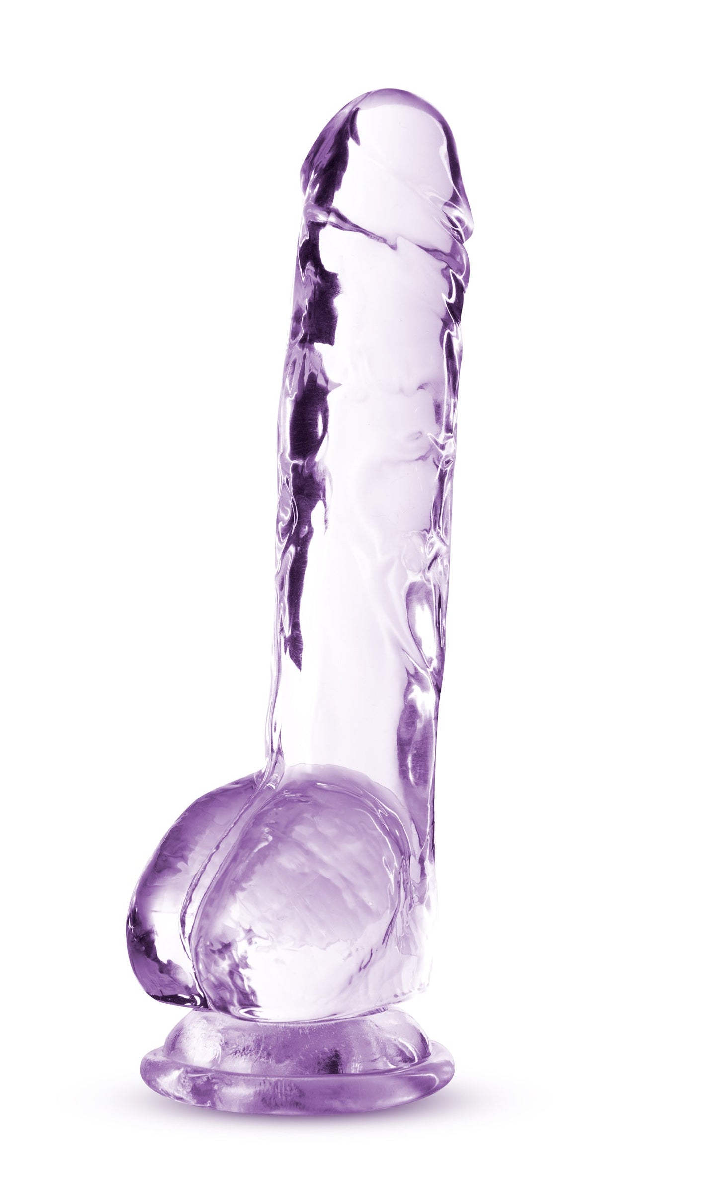 Naturally Yours 8 Inch Crystaline Dildo Amethyst > Dildos > Realistic Dildos - Tophatter Daily Deals