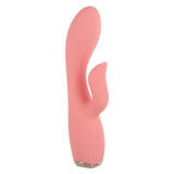 Uncorked Zinfandel Pink Dual Massager with Textured Teaser and 10 Speeds Silicone Vibrator > Vibrators > Ladies > Rabbit - Tophatter Daily Deals