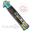 Diablo Stiletto Automatic Knife Milano Switchblade 9" - Asst. colors Knife-Auto - Tophatter Daily Deals