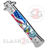 Diablo Stiletto Automatic Knife Milano Switchblade 9" - Asst. colors Knife-Auto - Tophatter Daily Deals