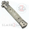 Diablo Stiletto Automatic Knife Milano Switchblade - Marble White Pearl Knife-Auto - Tophatter Daily Deals
