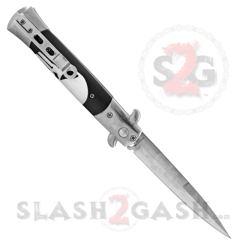 Diablo Stiletto Automatic Knife Milano Switchblade 9" - Asst. colors Knife-Auto - Tophatter Daily Deals
