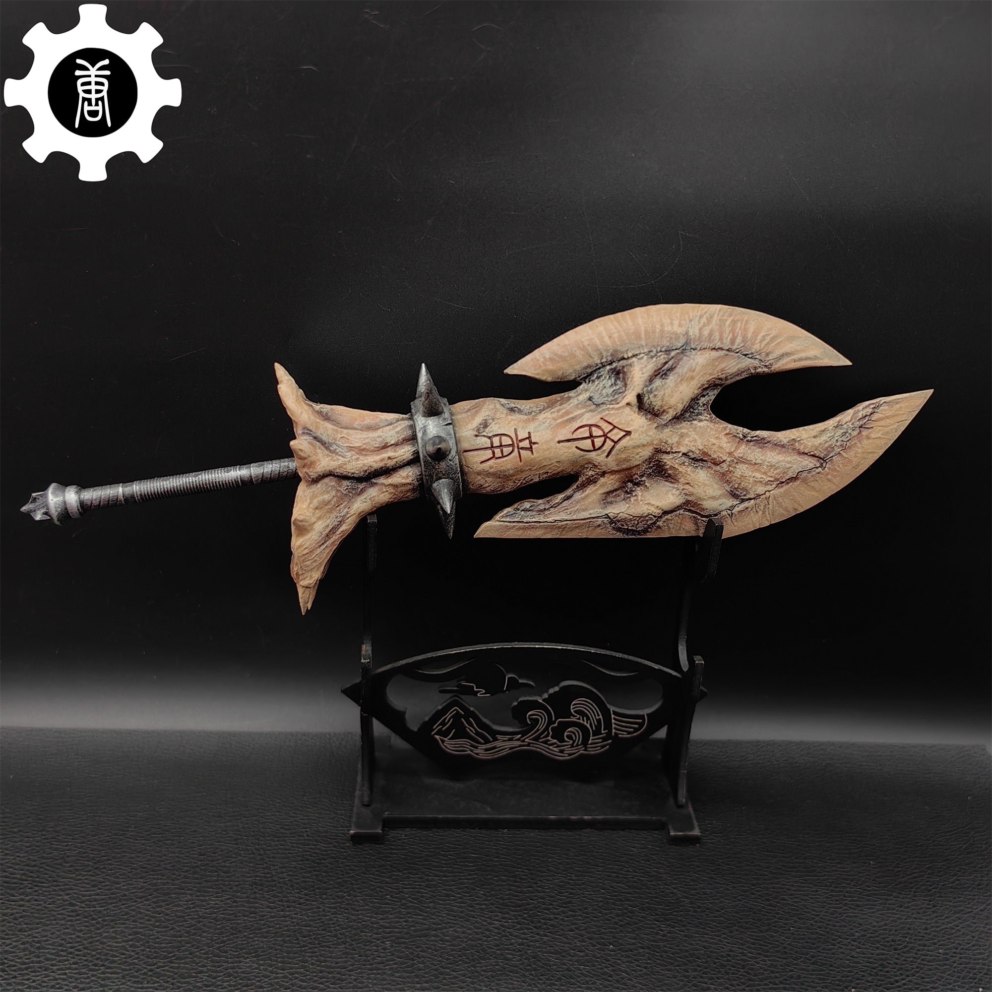 3D Printed 1: 6 Scale Diablos Great Sword Replica Sword & Stand - Tophatter Daily Deals