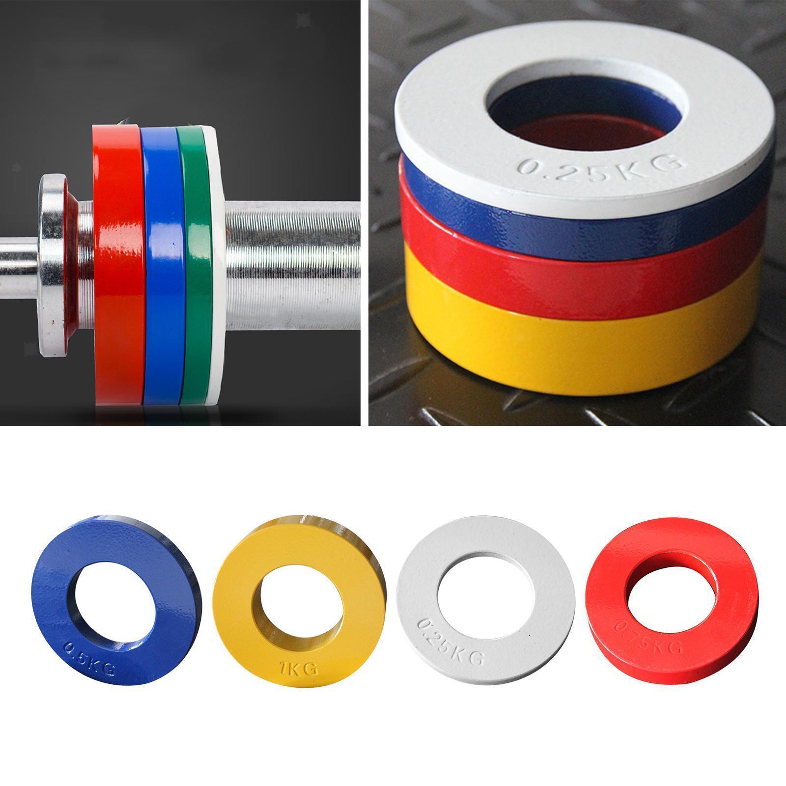 Fraction Weight Plates - 2'' Inner Diameter Steel Fractional Weights Dumbbeells - Tophatter Daily Deals