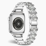 Apple Watch Band Rose Gold Crystal Bracelet Strap Gift - Tophatter Daily Deals