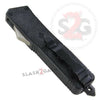 Diamond OTF Dual Action Automatic Knife Black 2 Tone Single Edge Knife-OTF - Tophatter Daily Deals