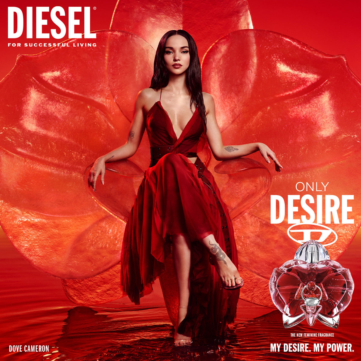 Diesel Only Desire Eau De Parfum 50ml Spray - Tophatter Daily Deals
