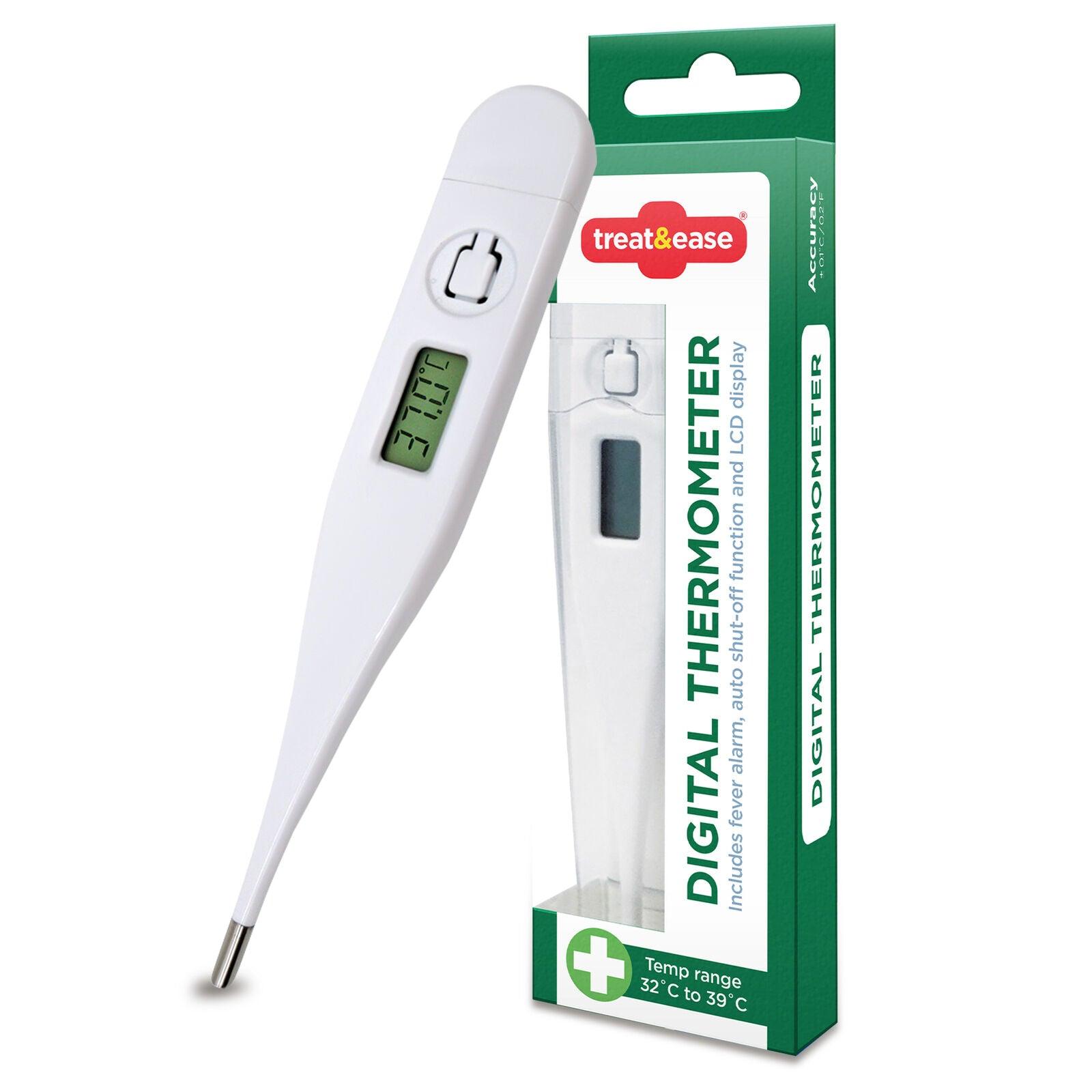 Best Digital Thermometer UK - Baby Adult Oral Ear Body Arm Fever Personal Care - Tophatter Daily Deals