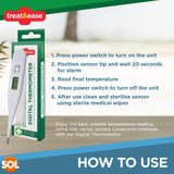 Best Digital Thermometer UK - Baby Adult Oral Ear Body Arm Fever Personal Care - Tophatter Daily Deals