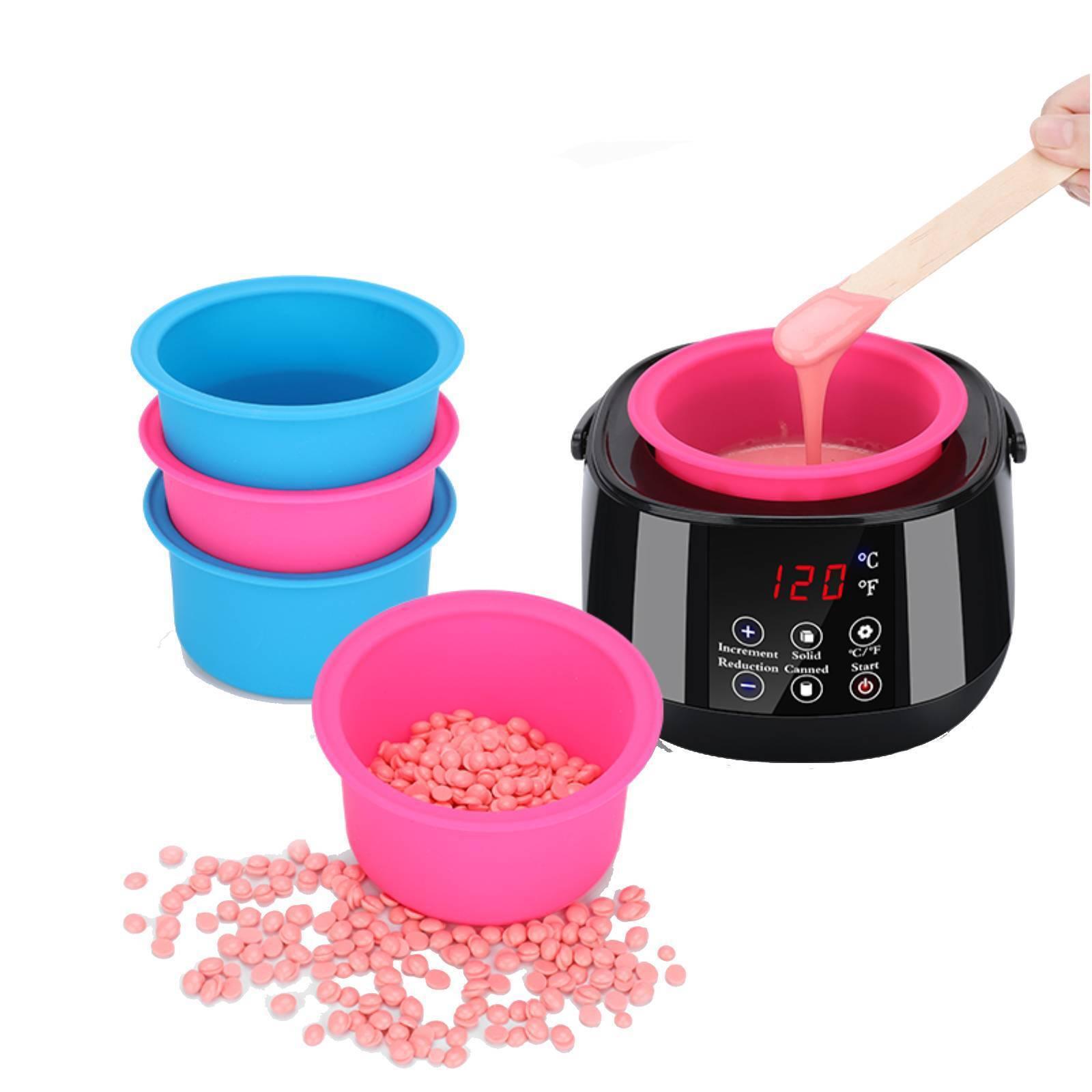 Wax Pot Kits - Wax Warmer Hair Removal Beauty Kit Heater Pot Depilatory Machine Waxing Beans Apparel & Accessories - Tophatter Daily Deals