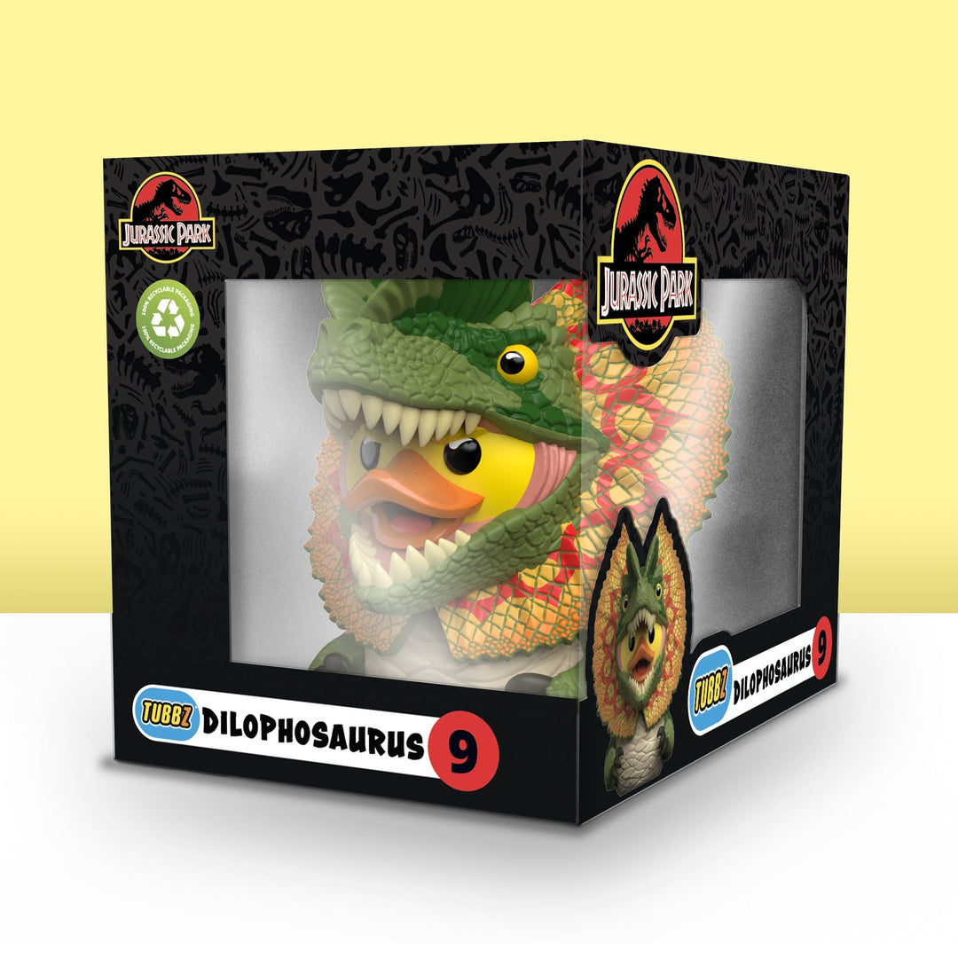 Jurassic Park: Dilophosaurus TUBBZ (Boxed Edition) TUBBZ Collectible Duck - Tophatter Daily Deals