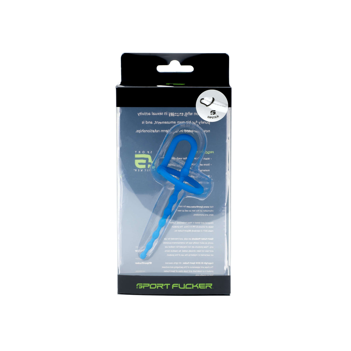 Dipstick Blue with 3.94 Inch Insertable Depth and Glans Ring > Sex Toys For Men > Sounding Rods - Tophatter Daily Deals