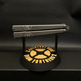 3D Printing TF2 Spy Black Rose Balisong Display Holder - Tophatter Daily Deals