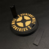 3D Printing TF2 Spy Black Rose Balisong Display Holder - Tophatter Daily Deals