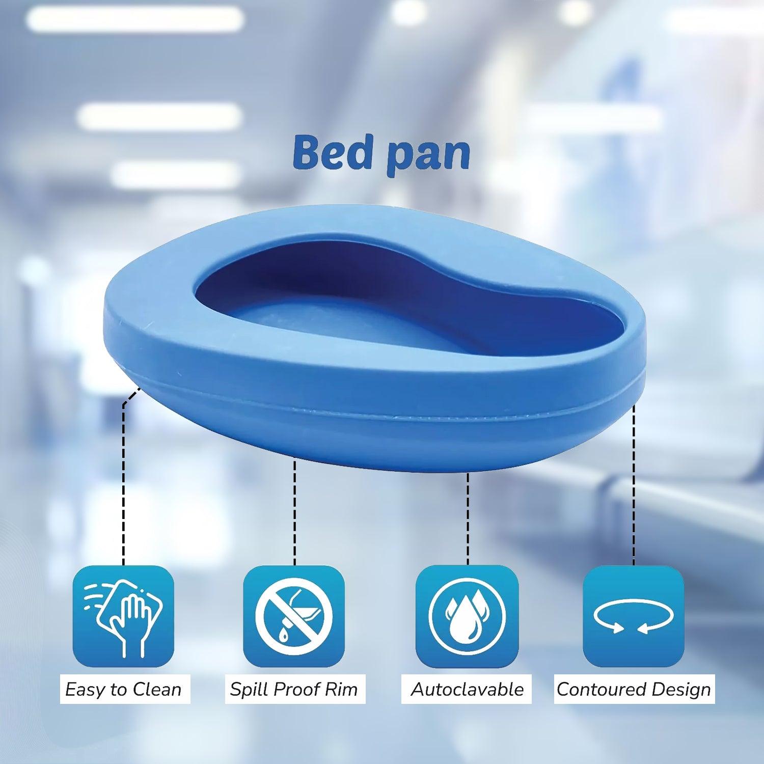 Portable Bed Pan - x30 Sets Super Absorbent Disposable Commode Bed Pan Disposable Commode Liners Health Care - Tophatter Daily Deals