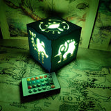 Breath of The Wild Divine Beast Inspired Lantern Wooden Cube Light - Tophatter Daily Deals