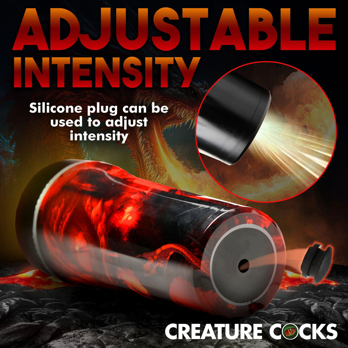 Creature Cocks Dragon Snatch (Red) – Scaly Masturbator > Sex Toys For Men > Masturbators > Fantasy - Tophatter Daily Deals