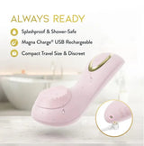 Delice Dahlia – Stimulating Personal Massager with Rotating Pearl > Sex Toys For Ladies > Clitoral Vibrators and Stimulators - Tophatter Daily Deals