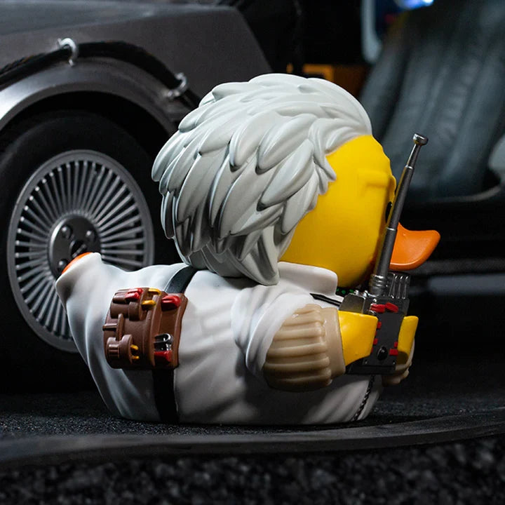 Back to the Future: Doc Brown TUBBZ (Boxed Edition) TUBBZ Collectible Duck - Tophatter Daily Deals