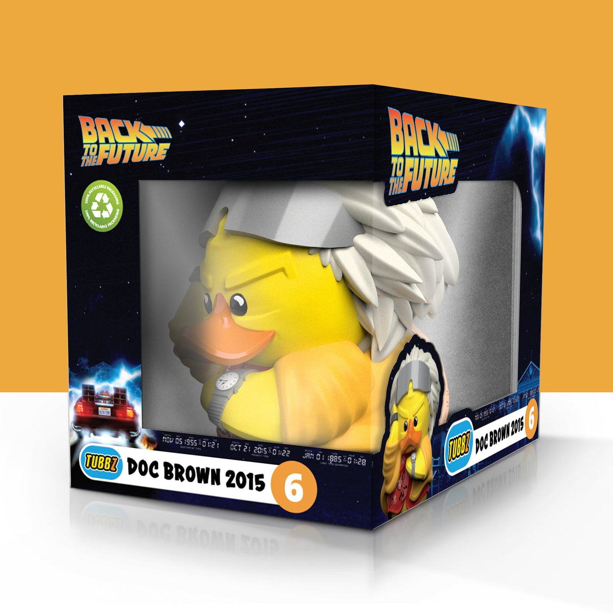 Back to the Future: Doc Brown 2015 TUBBZ (Boxed Edition) TUBBZ Collectible Duck - Tophatter Daily Deals