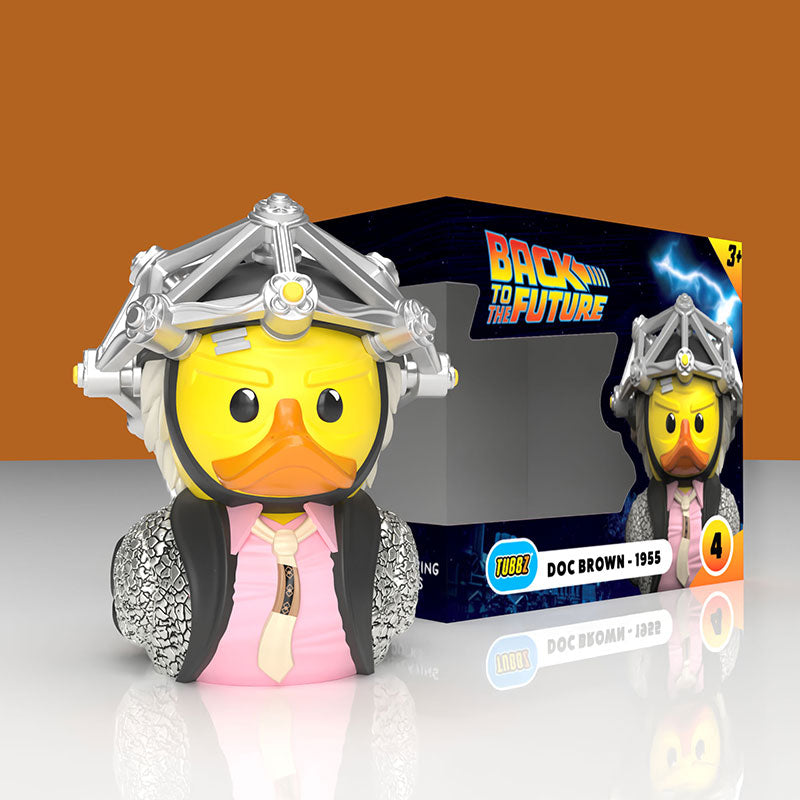 Back to the Future: Doc Brown – 1950s TUBBZ (Boxed Edition) TUBBZ Collectible Duck - Tophatter Daily Deals