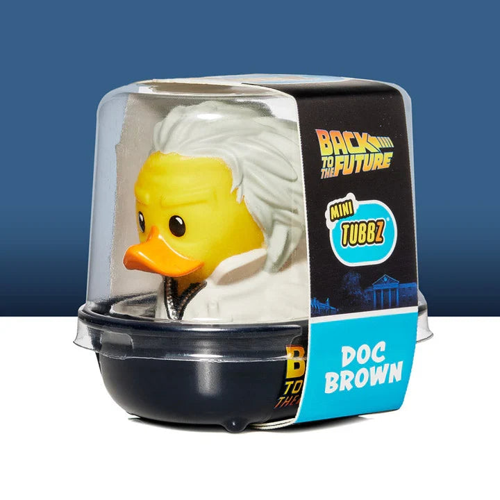 Back to the Future: Doc Brown TUBBZ (Mini Edition) TUBBZ Collectible Duck - Tophatter Daily Deals