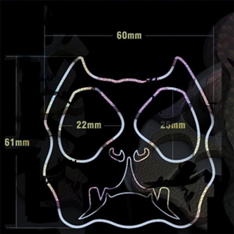 Dog Head Titanium Knuckle Duster Self Defense EDC Decoration - Tophatter Daily Deals