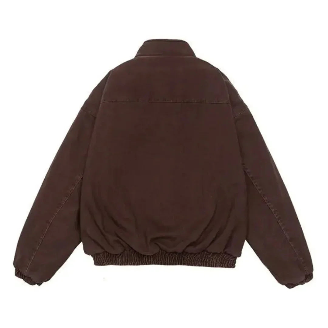 Insulating Padded Jacket - Boxy Fit, Cotton, Cold Weather - Tophatter Daily Deals