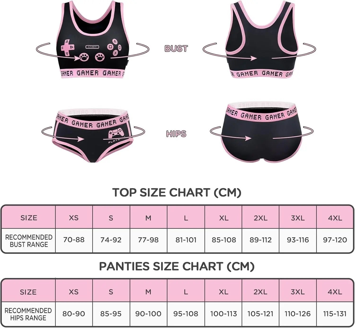 Donne Camisole E Mutandine in Cotone Sportivo Loungewear Bralette Set - Playgirl - Tophatter Daily Deals