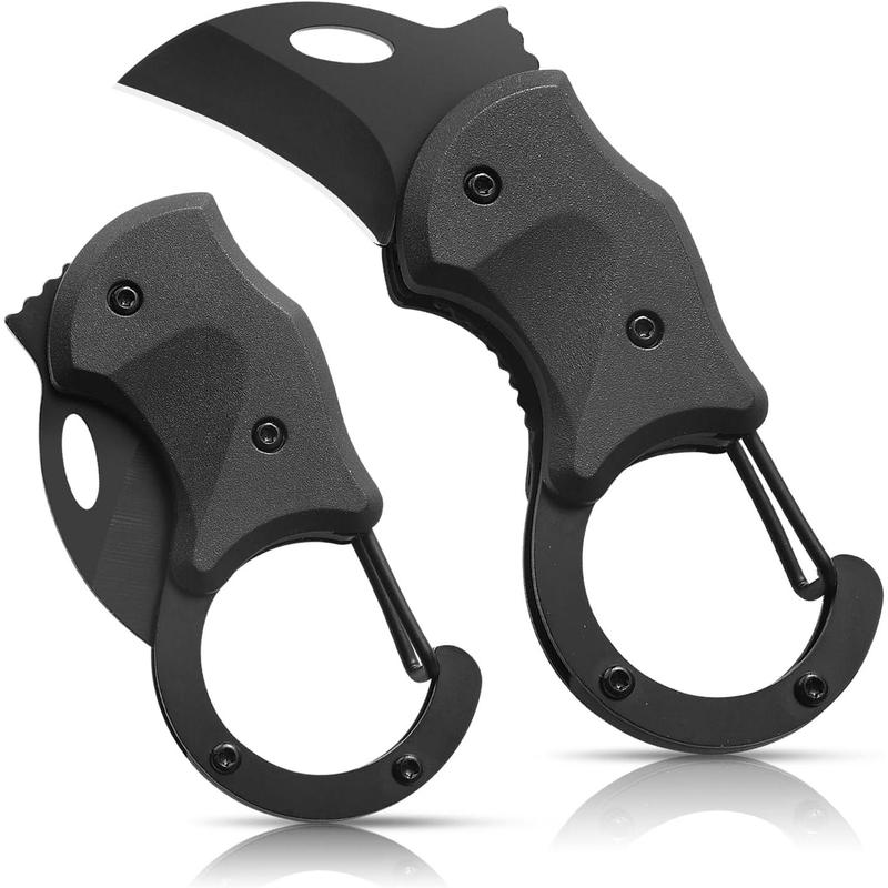 Donut Multi Function Folding Knife BLACK - Tophatter Daily Deals