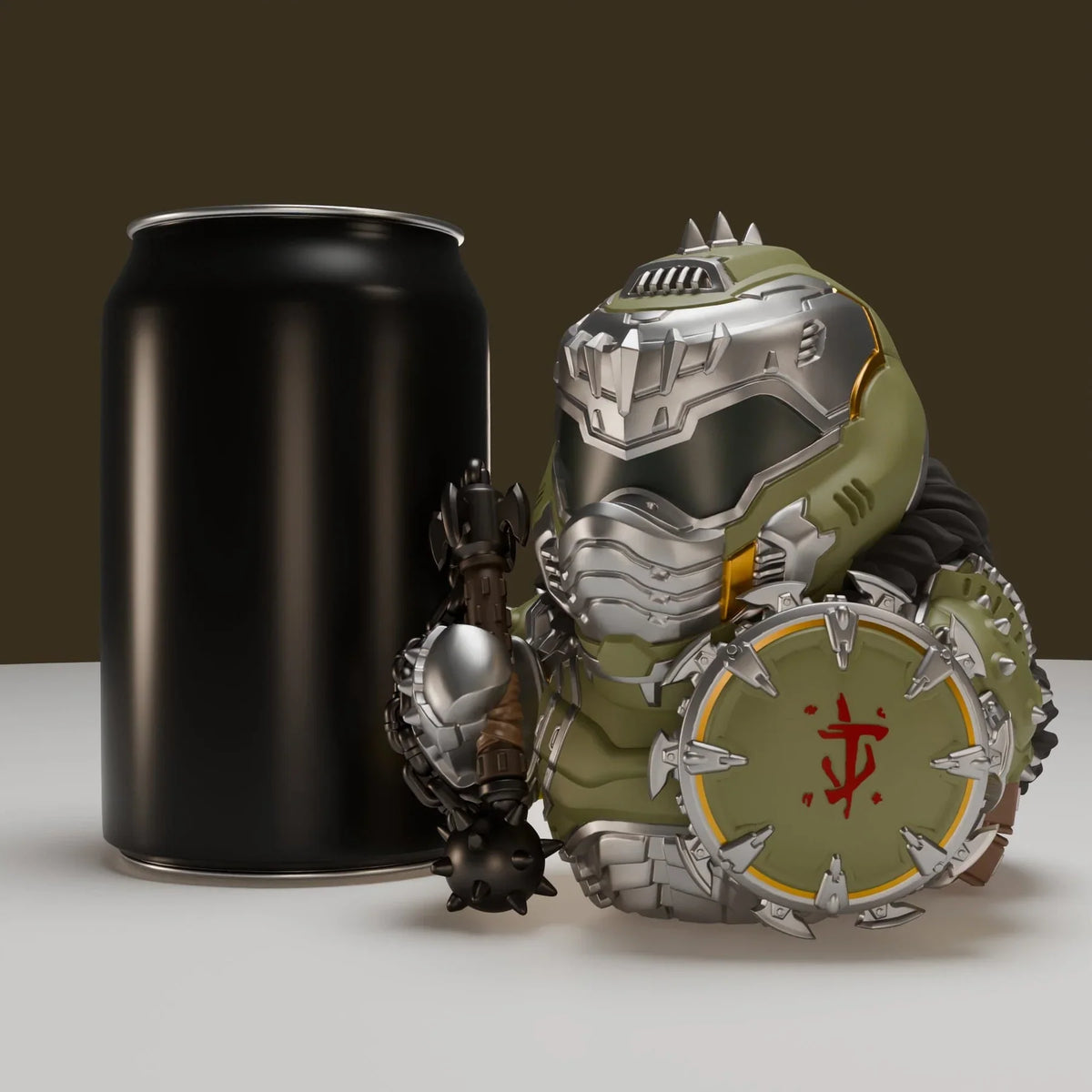 DOOM: The Dark Ages – Official Doom Slayer TUBBZ Cosplaying Duck (Boxed Edition) TUBBZ Collectible Duck - Tophatter Daily Deals
