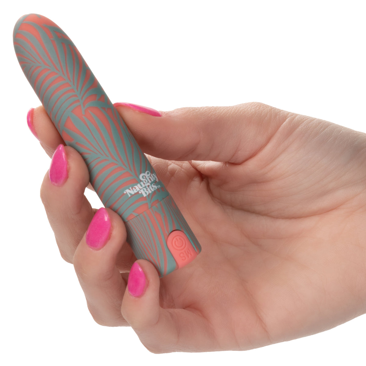 Naughty Bits You Do You Mini Massager 3-Inch Silicone Bullet with Floral Pattern and 10 Vibration Functions > Vibrators > Mini Vibrators - Tophatter Daily Deals