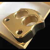 Afrankart DFK 2 Finger Brass Knuckles Knuckle Duster -Cakra EDC Gadgets Brass Knuckles - Tophatter Daily Deals
