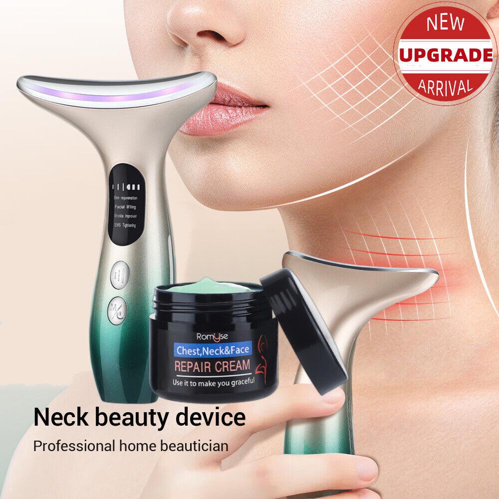 Cream for Wrinkles Neck - V Shaping Massager Electric Slim LIFT Double Chin Removal device Health & Beauty - Tophatter Daily Deals