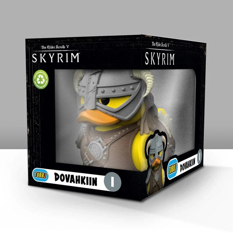 Skyrim - Dovahkiin TUBBZ (Boxed Edition) TUBBZ Collectible Duck - Tophatter Daily Deals