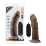 Dr Joe 8 Inch Chocolate Vibrating Suction Cup Sex Toy > Vibrators > Realistic Vibrators - Tophatter Daily Deals