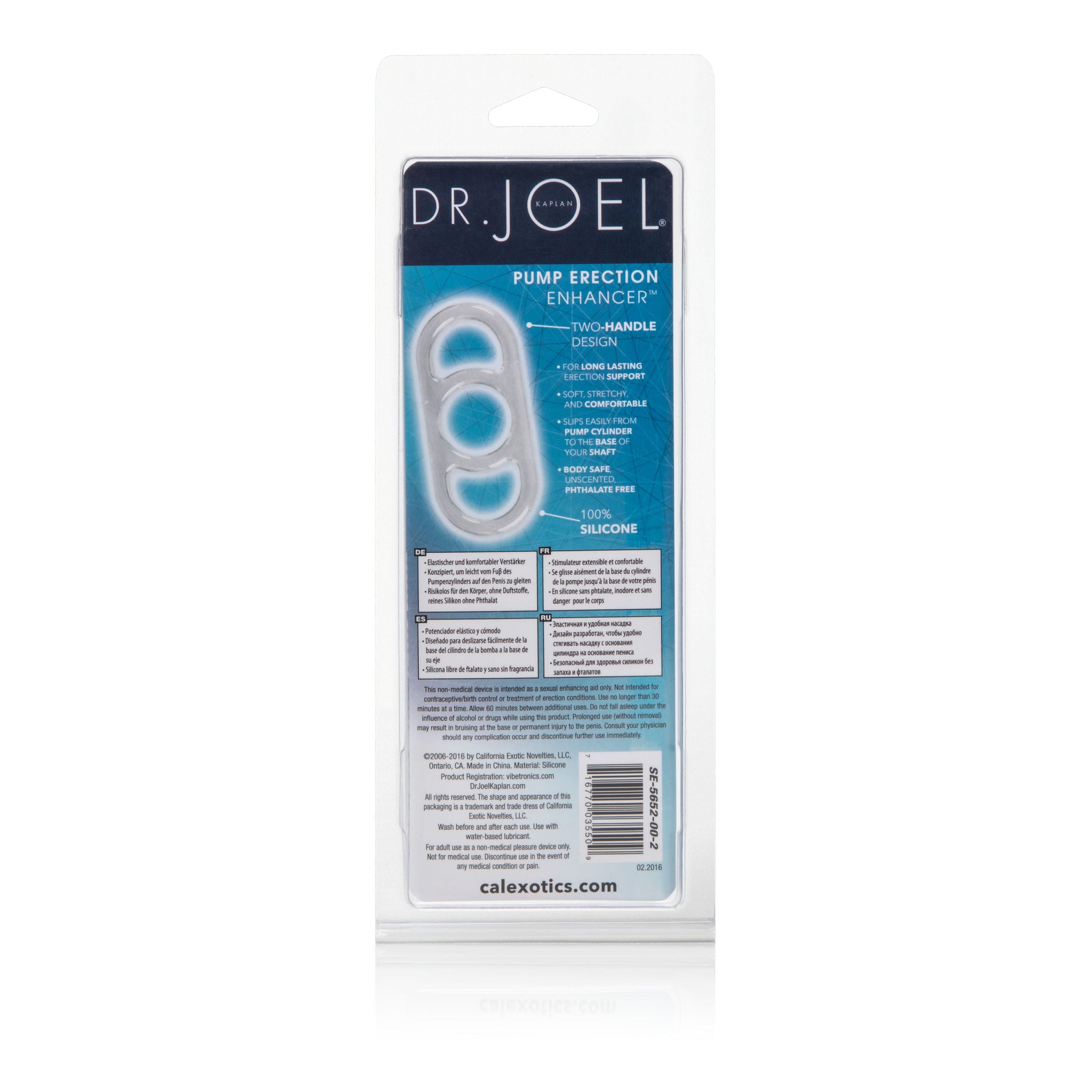 Dr Joel Erection Pump Ring Stretchy Two-Handled Sex Toy Clear > Cock Ring > Sets - Tophatter Daily Deals