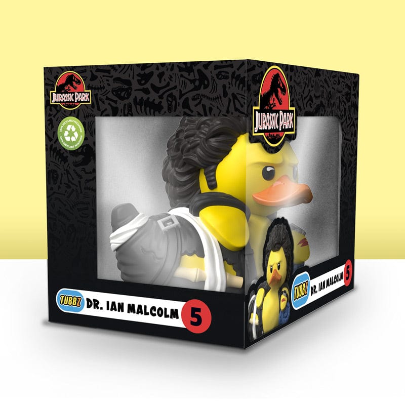 Jurassic Park: Ian Malcom TUBBZ (Boxed Edition) TUBBZ Collectible Duck - Tophatter Daily Deals
