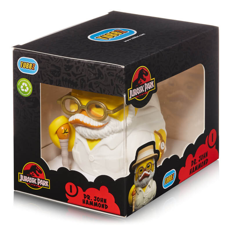 Jurassic Park: Dr. John Hammond TUBBZ (Boxed Edition) TUBBZ Collectible Duck - Tophatter Daily Deals