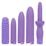 Dr. Laura Berman Dilators Set with Four Locking Sizes and Premium Silicone Textured Sleeve in Purple > Sex Toys > Dilators - Tophatter Daily Deals