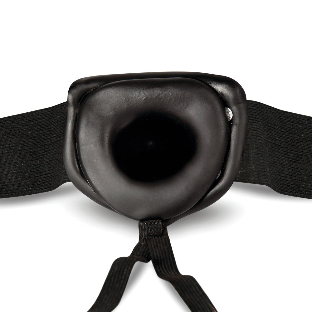 Dr. Skin Hollow Strap On (Black) 7 Inch – Hollow Strap-On Dildo > Dildos > Hollow Strap Ons - Tophatter Daily Deals